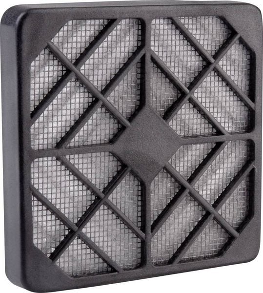 Produktbild: Wallair N40979 L&uuml;ftergitter mit Filtereinlage (B x H x T) 12 x 12 x 6.6cm
