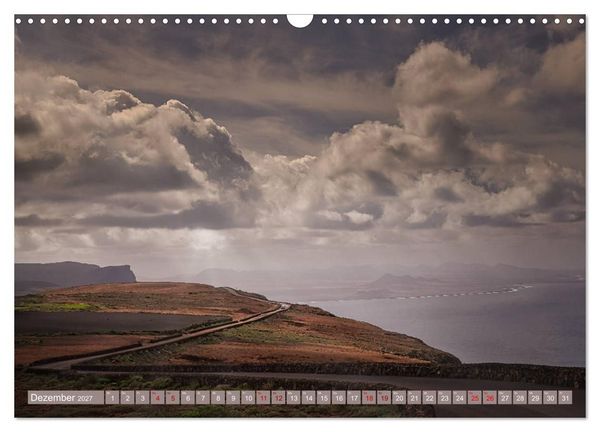 Produktbild: Idyllische Vulkaninsel Lanzarote (Wandkalender 2027 DIN A3 quer), CALVENDO Monatskalender