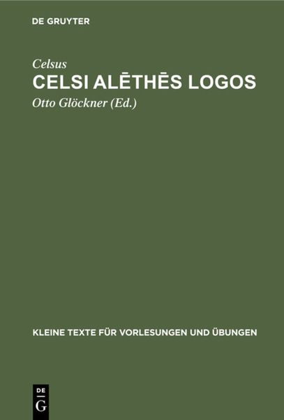 Produktbild: Celsi alēthēs logos