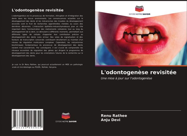Produktbild: L'odontogen&egrave;se revisit&eacute;e