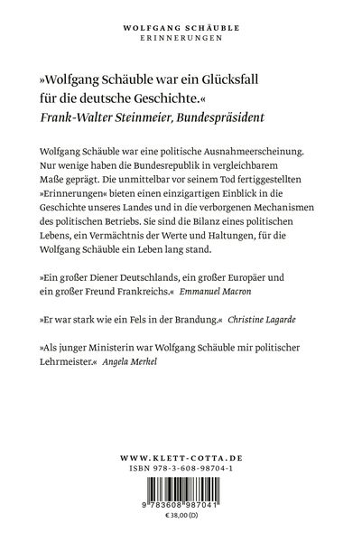 Produktbild: Erinnerungen
