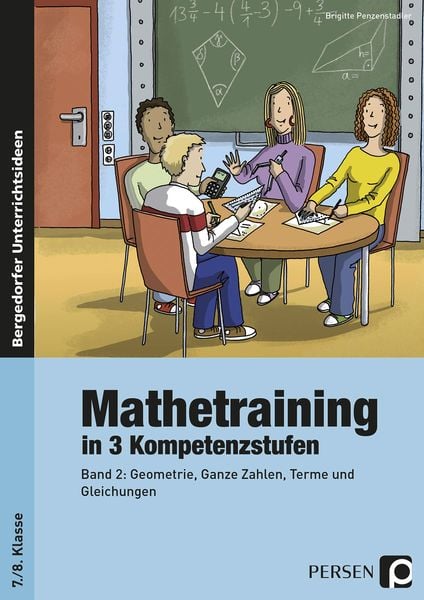 Produktbild: Mathetraining in 3 Kompetenzstufen - 7./8. Klasse