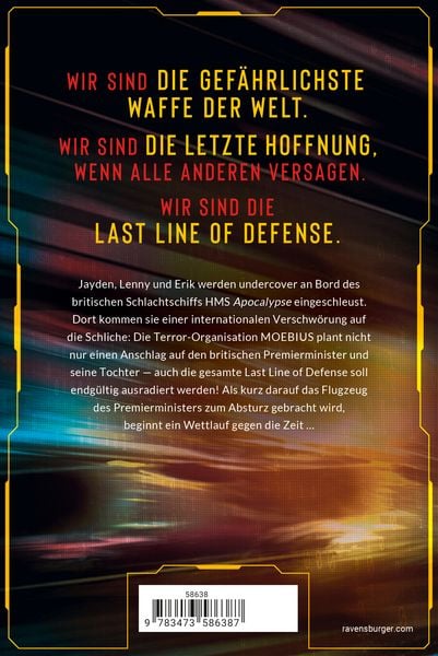 Produktbild: Last Line of Defense, Band 3 - Der Crash