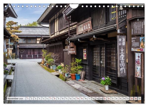Produktbild: JAPAN Journey through time and beauty (Wall Calendar 2026 DIN A4 landscape), CALVENDO 12 Month Wall Calendar