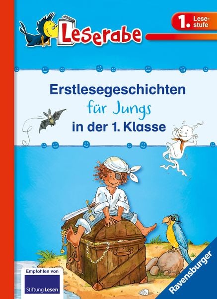 Leserabe Sonderausgaben - Erstlesegeschichten für Jungs in der 1. Klasse, Gebundene Ausgabe von Martin Klein,Leopé, Ravensburger Verlag GmbH