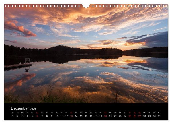 Produktbild: Wyoming & South Dakota (Wandkalender 2026 DIN A3 quer), CALVENDO Monatskalender