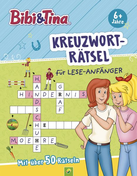 Produktbild: Bibi & Tina Kreuzwortr&auml;tsel f&uuml;r Lese-Anf&auml;nger ab 6