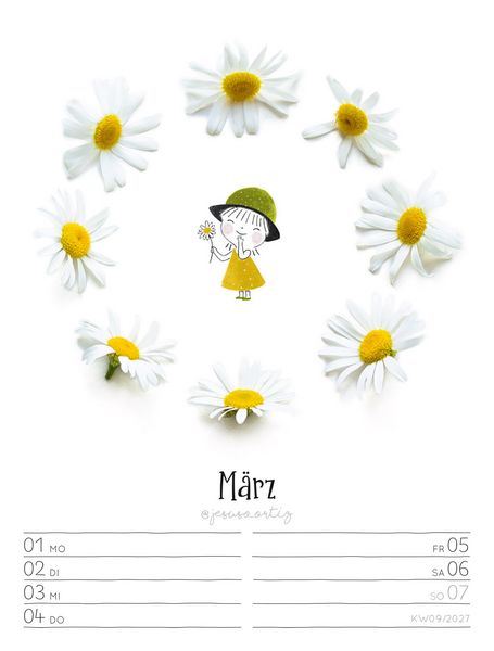 Produktbild: Little Dreams Wochenplaner Kalender 2027