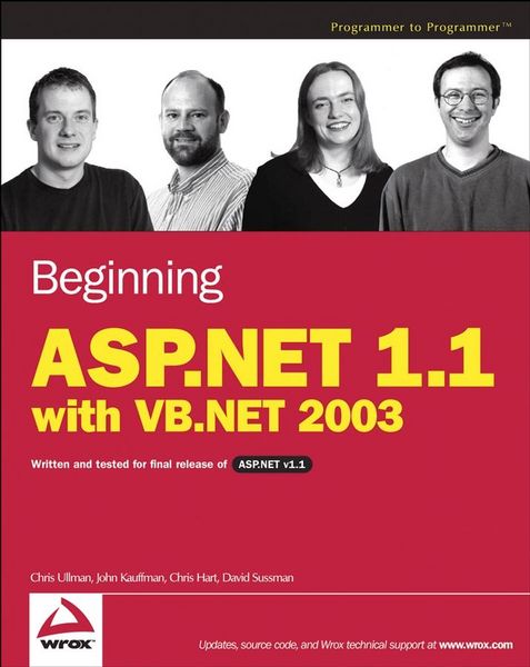 Produktbild: Beginning ASP.NET 1.1 with VB.NET 2003