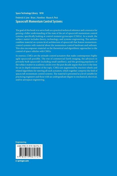 Produktbild: Spacecraft Momentum Control Systems
