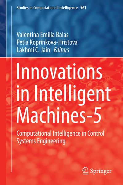 Produktbild: Innovations in Intelligent Machines-5