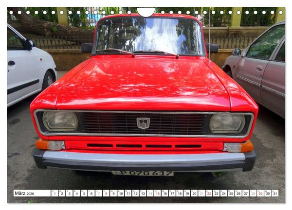 Produktbild: MOSKWITSCH - Auto-Legende der UdSSR (Wandkalender 2026 DIN A4 quer), CALVENDO Monatskalender