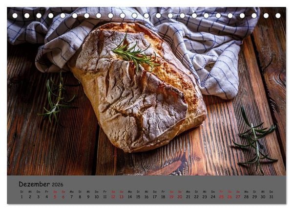 Produktbild: Mein Brotkalender (Tischkalender 2026 DIN A5 quer), CALVENDO Monatskalender