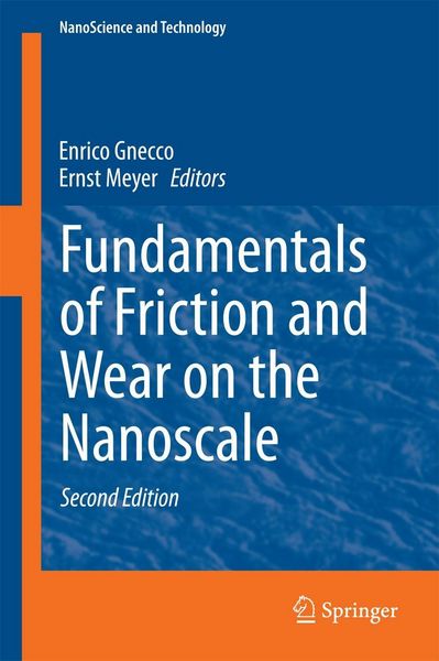 Produktbild: Fundamentals of Friction and Wear on the Nanoscale