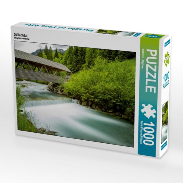 Produktbild: CALVENDO Puzzle Stillachtal 1000 Teile Puzzle quer | 1000 Teile Lege-Gr&ouml;&szlig;e 64 &times; 48 cm Foto-Puzzle f&uuml;r gl&uuml;ckliche Stunden