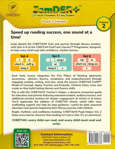 Produktbild: JamDER+ (Jamaican Decodable & Early Readers) Pupil's Helper Volume 2