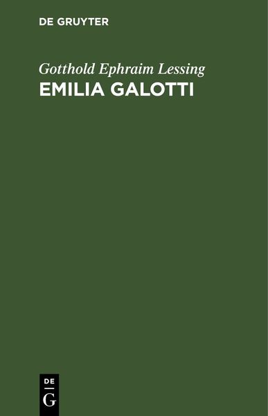 Produktbild: Emilia Galotti