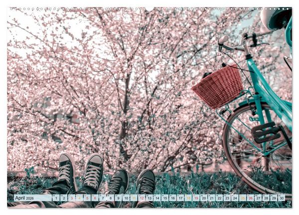 Produktbild: Mein Fahrrad (hochwertiger Premium Wandkalender 2026 DIN A2 quer), Kunstdruck in Hochglanz