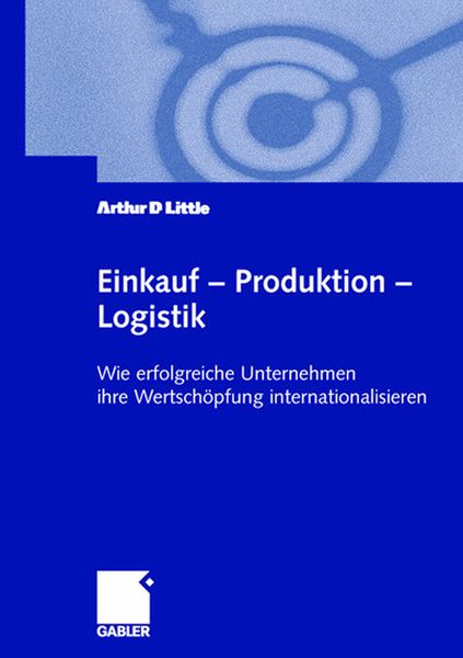 Produktbild: Einkauf - Produktion - Logistik