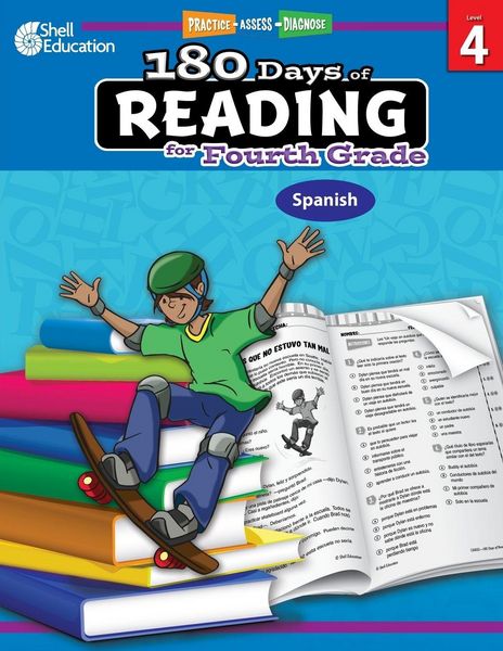 Produktbild: 180 Days of Reading for Fourth Grade (Spanish)