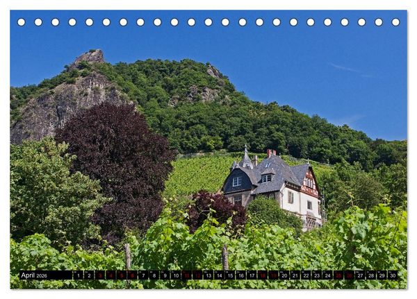 Produktbild: Bad Honnef - Rheinisches Nizza (Tischkalender 2026 DIN A5 quer), CALVENDO Monatskalender