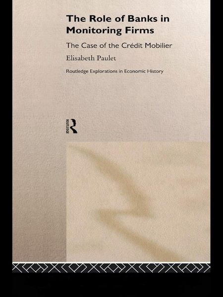 Produktbild: The Role of Banks in Monitoring Firms
