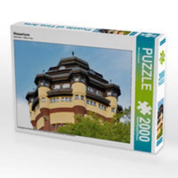 CALVENDO Puzzle Wasserturm | 2000 Teile Lege-Größe 90 × 67 cm Foto-Puzzle für glückliche Stunden