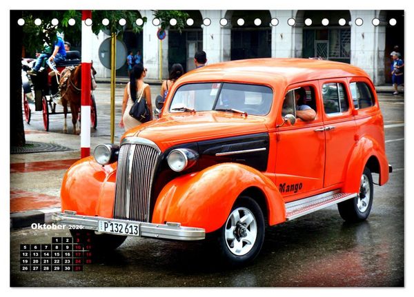 Produktbild: Chevy Veteranen - Oldtimer aus den Drei&szlig;iger Jahren (Tischkalender 2026 DIN A5 quer), CALVENDO Monatskalender