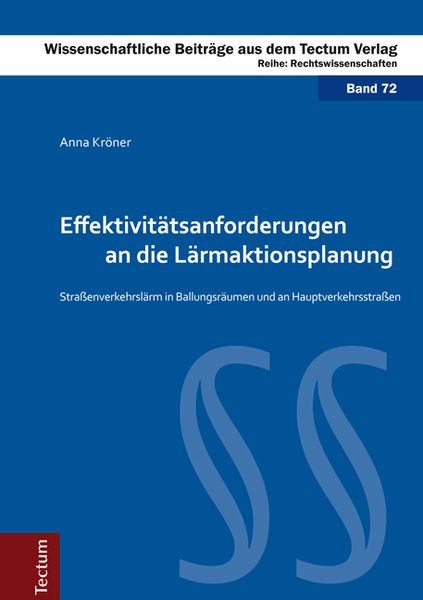 Produktbild: Effektivit&auml;tsanforderungen an die L&auml;rmaktionsplanung