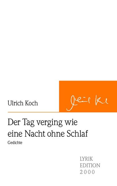 Produktbild: Der Tag verging wie eine Nacht ohne Schlaf