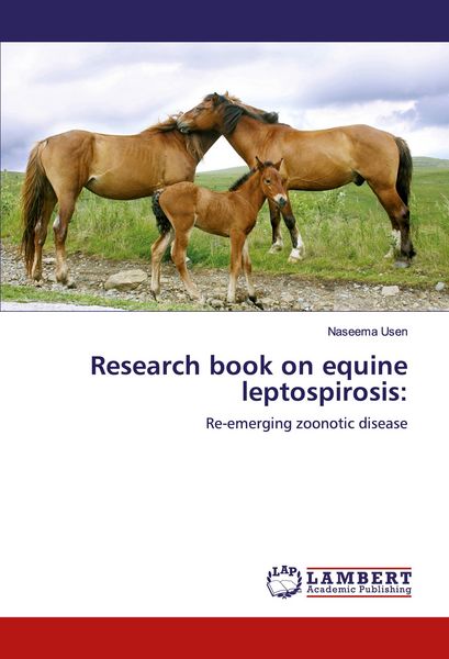 Produktbild: Research book on equine leptospirosis: