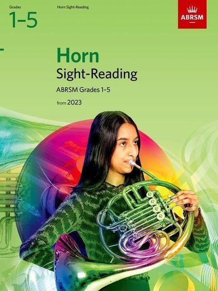 Produktbild: Sight-Reading for Horn, ABRSM Grades 1-5, from 2023