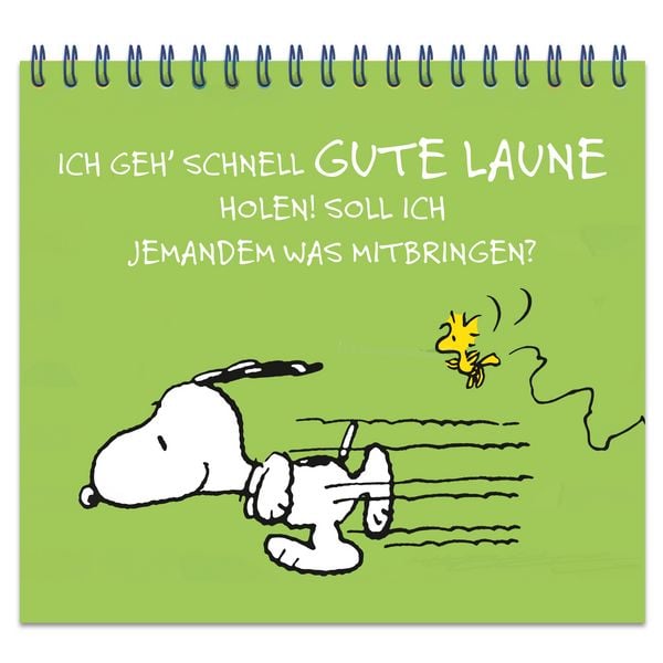 Produktbild: Peanuts - Einfach mal durchatmen und gute Laune tanken - Lustige Spr&uuml;che und Motive zum Schmunzeln