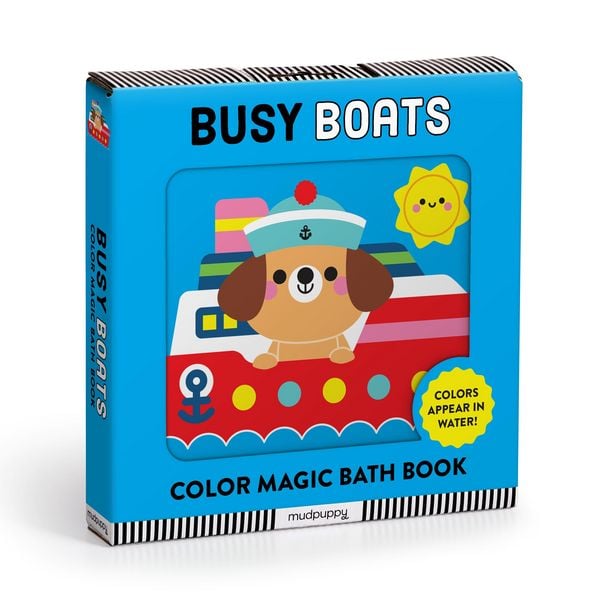 Produktbild: Busy Boats Color Magic Bath Book