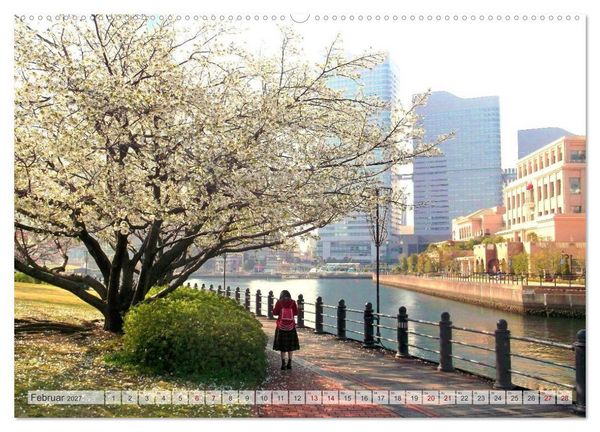 Produktbild: St&auml;dte in Japan (Wandkalender 2027 DIN A2 quer), CALVENDO Monatskalender