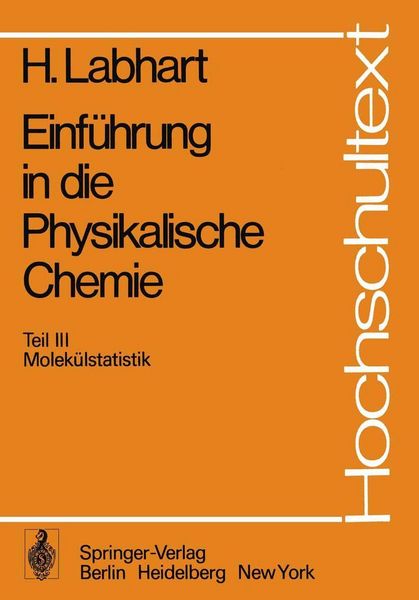 Produktbild: Einf&uuml;hrung in die Physikalische Chemie