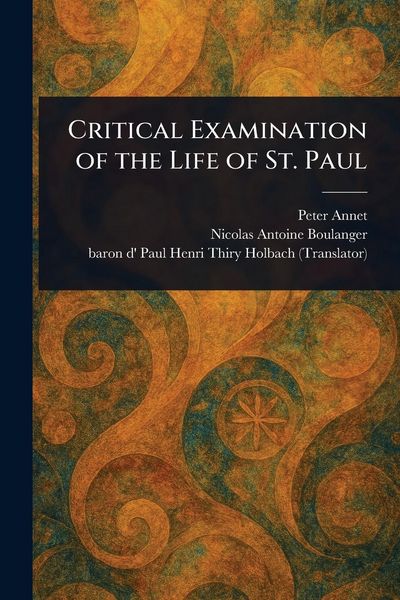 Produktbild: Critical Examination of the Life of St. Paul