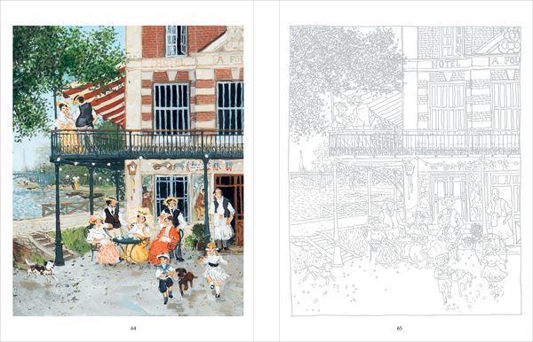 Produktbild: Luxury Coloring: Historisches Paris zum Ausmalen