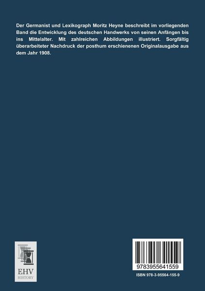 Produktbild: Das altdeutsche Handwerk
