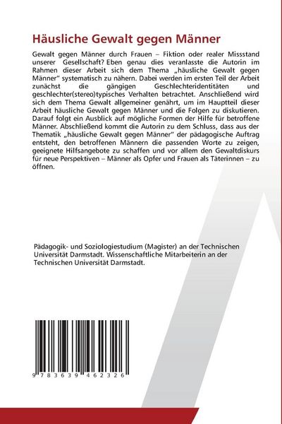Produktbild: H&auml;usliche Gewalt gegen M&auml;nner