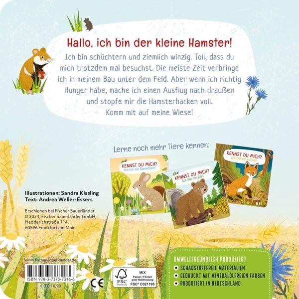 Produktbild: Kennst du mich? Ich bin ein Hamster!