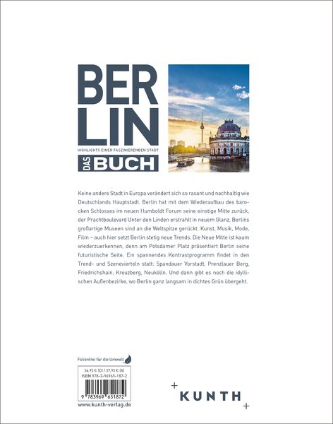 Produktbild: KUNTH Berlin. Das Buch