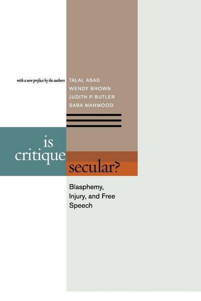 Produktbild: Is Critique Secular?