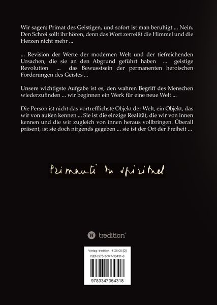 Produktbild: Der Personalismus