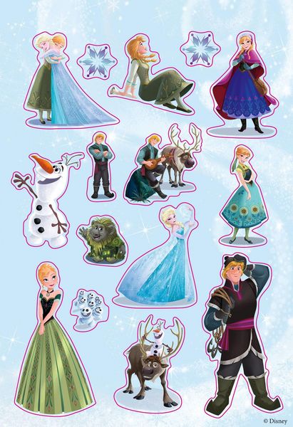 Produktbild: Disney Die Eisk&ouml;nigin: Zauberhafter Sticker- und Malspa&szlig;