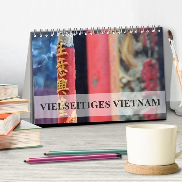 Produktbild: Vielseitiges Vietnam (Tischkalender 2026 DIN A5 quer), CALVENDO Monatskalender