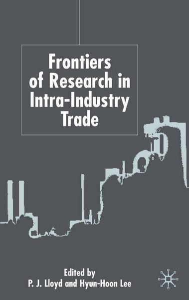 Produktbild: Frontiers of Research in Intra-Industry Trade