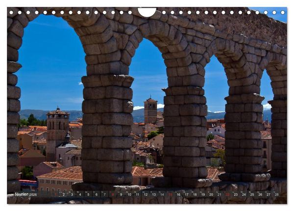 Produktbild: Escapade de Madrid (Calendrier mural 2026 DIN A4 vertical), CALVENDO calendrier mensuel