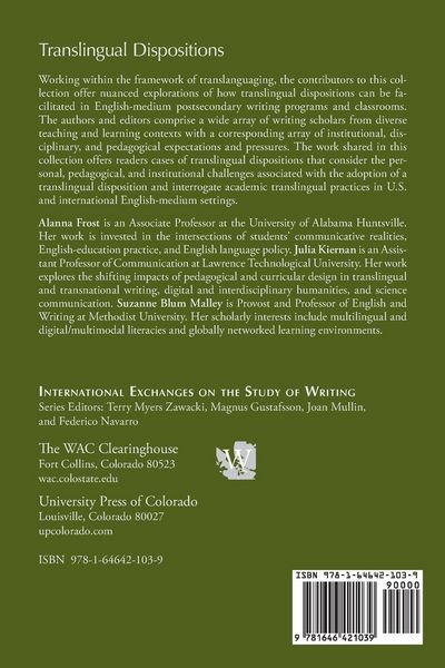Produktbild: Translingual Dispositions
