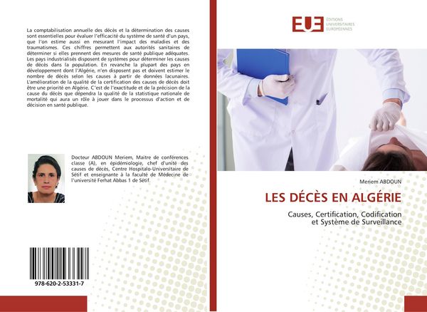 Produktbild: LES D&Eacute;C&Egrave;S EN ALG&Eacute;RIE